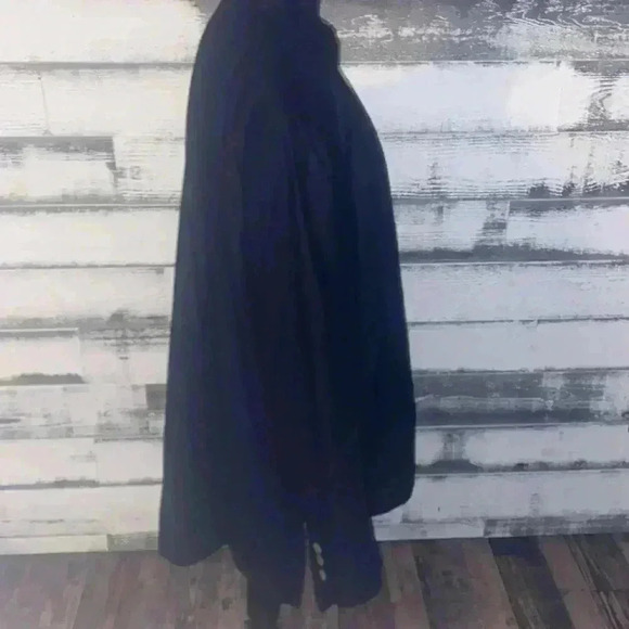 NWT Vintage Elisabeth Liz Claiborne Company Black Silk 2 piece Outfit size 22 - Picture 3 of 7